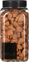 Mica Decorations decoratie stenen terra 650ml