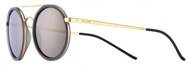 Solar zonnebril Selah dames gepolariseerd grijs/goud