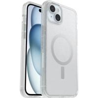 OtterBox Symmetry Clear voor MagSafe doorzichtige hoes voor iPhone 15 Plus/iPhone 14 Plus, schokbestendig, valbestendig, dunne beschermende hoes, 3x getest volgens militaire standaard, Stardust