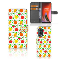 OnePlus Nord 2 5G Book Cover Fruits - thumbnail