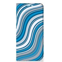 Xiaomi Redmi Note 11/11S Hoesje met Magneet Waves Blue