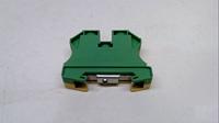 Weidmüller WPE 35 N Schutzleiter-Reihenklemme, Schraubanschluss, 35 mm², 4200A (35 mm²), grün / gelb