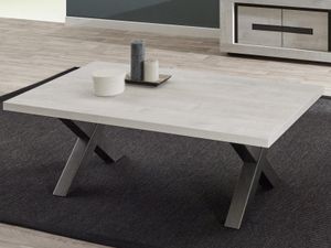 Salontafel rechthoekig LUDIVINE 130 cm andes eik