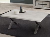 Salontafel rechthoekig LUDIVINE 130 cm andes eik - thumbnail