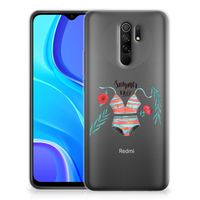 Xiaomi Redmi 9 Telefoonhoesje met Naam Boho Summer