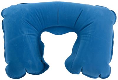 Pro World nekkussen opblaasbaar 33 cm polyester blauw Pro World nekkussen opblaasbaar 33 cm polyester blauw