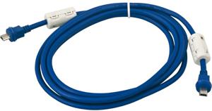 Mobotix MX-FLEX-OPT-CBL-3 USB-kabel 3 m Mini-USB B Blauw