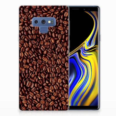 Samsung Galaxy Note 9 Siliconen Case Koffiebonen Samsung Galaxy Note 9 Siliconen Case Koffiebonen