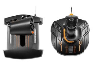 Thrustmaster T-16000M FCS Hotas Zwart, Oranje USB Joystick Analoog/digitaal MAC, PC