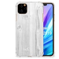 Apple iPhone 11 Pro Max Stevig Telefoonhoesje White Wood