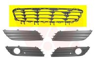 Ventilatiegrille, bumper ** Equipart ** VAN WEZEL, Inbouwplaats: Voor, u.a. für Opel