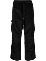 Maharishi pantalon en velours côtelé à poches cargo - Noir