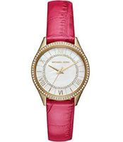 Horlogeband Michael Kors MK2709 Leder Roze 16mm - thumbnail