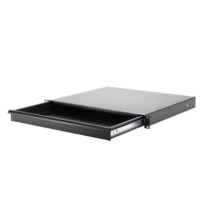 Adam Hall 87401E 19 inch rackschuiflade 1 HE Staal