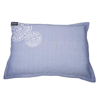 Lex&MaxVisgraatHondenkussenRechthoek100x70cmFadedblue