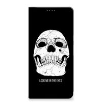 Mobiel BookCase Google Pixel 8 Pro Skull Eyes