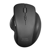Mars Gaming MMWERGO Zwart, Ergonomische Draadloze Muis voor PS4/PS5/XBOX/PC/Mac