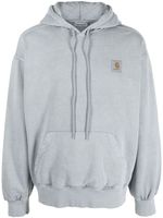 Carhartt WIP hoodie en coton à patch logo - Gris