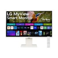 LG MyView Smart Monitor 32SR83U-W.AEU All-in-One 32, IPS-paneel FHD resolutie (3840 x 2160), 5 ms GTG 60 Hz, HDR 10, DCI-P3 95%, kantelbaar, in hoogte verstelbaar