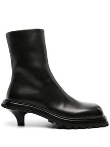 Marsèll bottines Trillo 70 mm en cuir - Noir