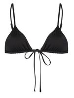 Frankies Bikinis haut de bikini à bonnets triangles - Noir