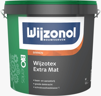 wijzonol wijzotex extra mat wit 10 ltr