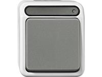 Schneider Electric MEG3106-8029 AquaStar Compleet Uitschakelaar, Wisselschakelaar, Controleschakelaar Spatwaterdicht Lichtgrijs 1 stuks