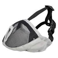 Trixie Muilkorf voor rassen met korte neus, polyester, grijs, 15 cm