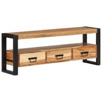 Tv-meubel 120x30x45 cm massief acaciahout