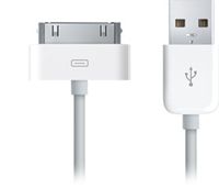 Apple 30-pins naar Usb A Kabel 1m