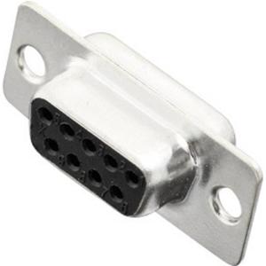 MH Connectors MHDM09-SS 2101-0200-11 D-sub female connector 180 ° Aantal polen: 9 Soldeerkelk 1 stuk(s)