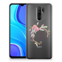 Xiaomi Redmi 9 Telefoonhoesje met Naam Boho Text