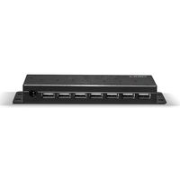 LINDY LINDY USB 2.0 Metall Hub 7 Port USB 2.0-hub 7 poorten Zwart - thumbnail