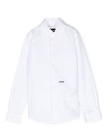 DSQUARED2 KIDS plain cotton shirt - Blanc