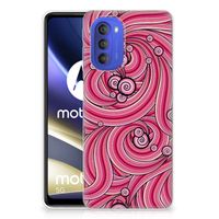 Motorola Moto G51 5G Hoesje maken Swirl Pink - thumbnail