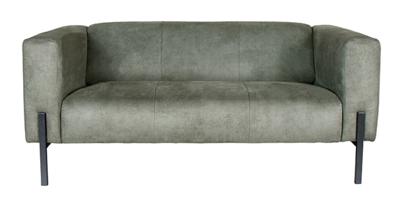 LABEL51 2-zits Bank 'Palermo' Mircoskin, kleur Groen