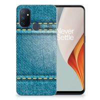 OnePlus Nord N100 Silicone Back Cover Jeans - thumbnail