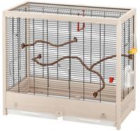 Ferplast vogelkooi Giulietta 5 hout 69 x 34,5 x 58 cm bruin