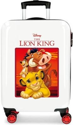 Disney koffer The Lion King junior 37 liter ABS wit/rood