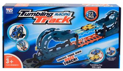 Jonotoys lanceerbaan Racing Track Tumbling jongens 23 delig Jonotoys lanceerbaan Racing Track Tumbling jongens 23 delig