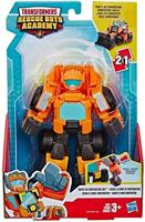 Transformers Playskool Heroes Rescue Bots Wedge, de bouwplaatsbot, veranderbare speelgoedrobot, 15 cm actiefiguur om te verzamelen, speelgoed voor kinderen vanaf 3 jaar