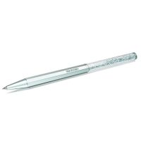 Swarovski 5669935 Pen Crystalline ballpoint Achthoekig zilverkleurig-blauw 0,8 x 14,5 cm