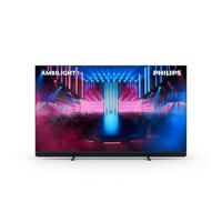 TV OLED+ Ambilight Philips 65OLED909 12 164 cm 4K UHD 2024 metaalgrijs