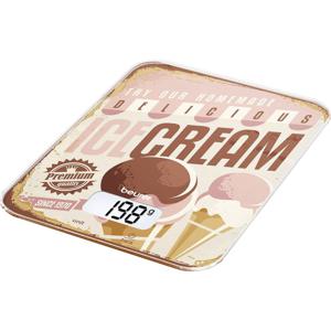 Beurer KS 19 Ice-Cream Keukenweegschaal Lichtbruin, Oud-roze