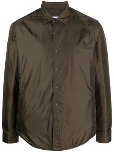 ASPESI Lilo taffeta padded overshirt - Vert