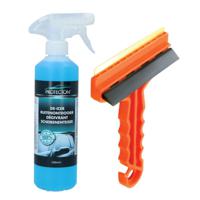 Ijskrabber met antivries spray voor auto - 500 ml - incl. trekker - ruitenontdooier - thumbnail