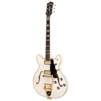 Guild Starfire VI Snowcrest White semi-akoestische gitaar met koffer - thumbnail