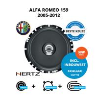 Beste speakers voor Alfa Romeo 159 2005-2012 - Voordeuren/achterdeuren