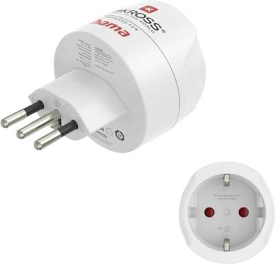 Adapt. Reistype J, L, N, 3-polig, voor Zwitserland, Italië en Brazilië