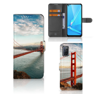 OPPO A72 | OPPO A52 Flip Cover Golden Gate Bridge